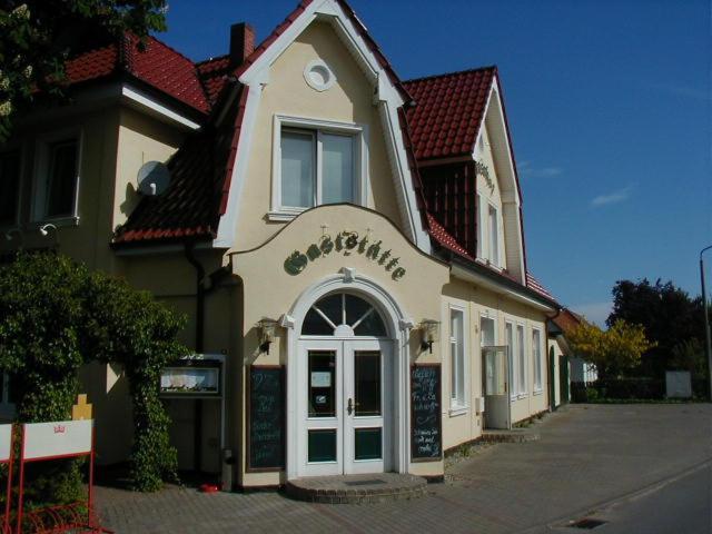 Restaurant Und Pension Zur Nassen Ecke Wittenbeck Exterior foto